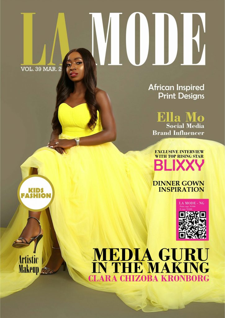 La Mode Magazine Cover Girl: Exclusive Interview with Media Guru Clara ...