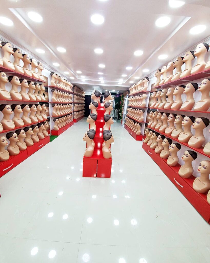 Kachi Beauty Products Launched The Biggest Wig Gallery In Africa.