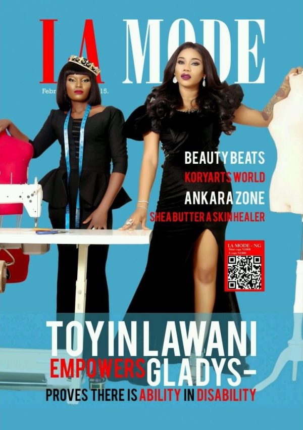 The 15th Edition of La Mode Magazine, featuring Toyin Lawani.
