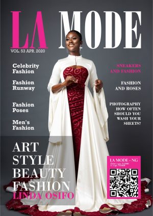 The 53rd edition of La Mode Magazine featuring actress, Linda Osifo