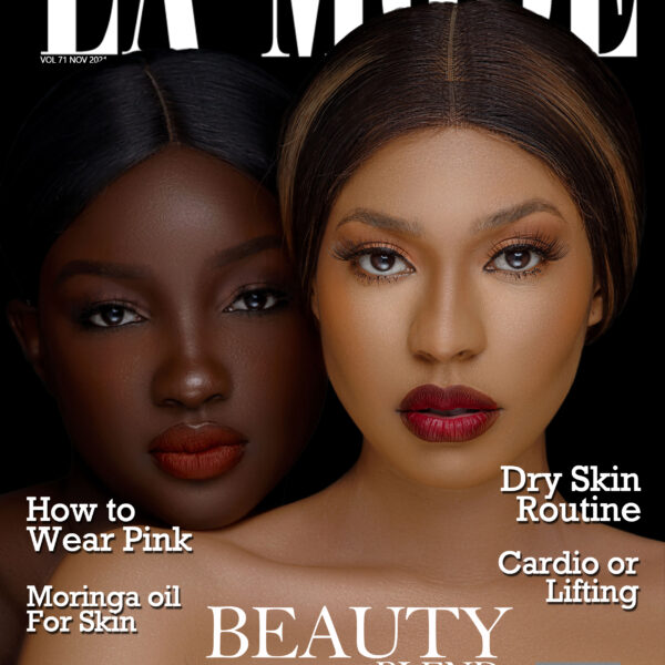 La Mode Magazine 71st edition, featuring BBNaija 2021 former housemates Saskay and Nini