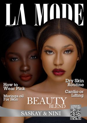 La Mode Magazine 71st edition, featuring BBNaija 2021 former housemates Saskay and Nini