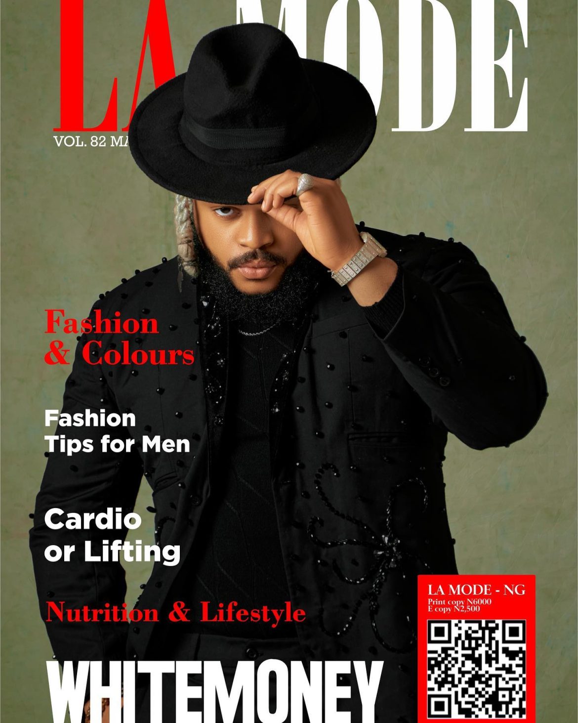 March Cover: Hazel O. Onoduenyi A.K.A Whitemoney