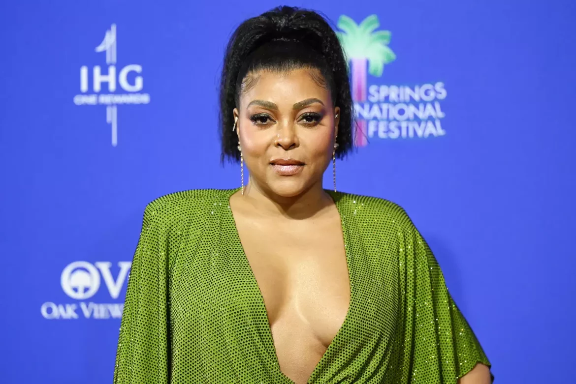 Taraji P. Henson Stuns in Green at Palm Springs Film Festival Gala!