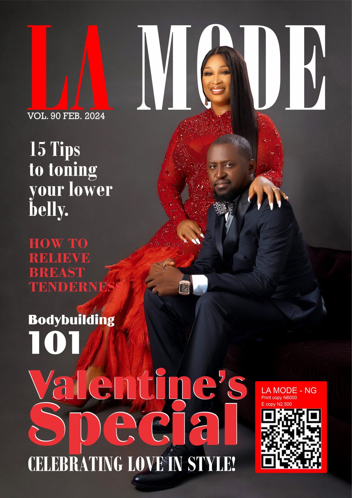 La Mode Magazine 90th Edition Valentine’s Day Special Edition