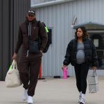 Giannis Antetokounmpo and his wife Mariah