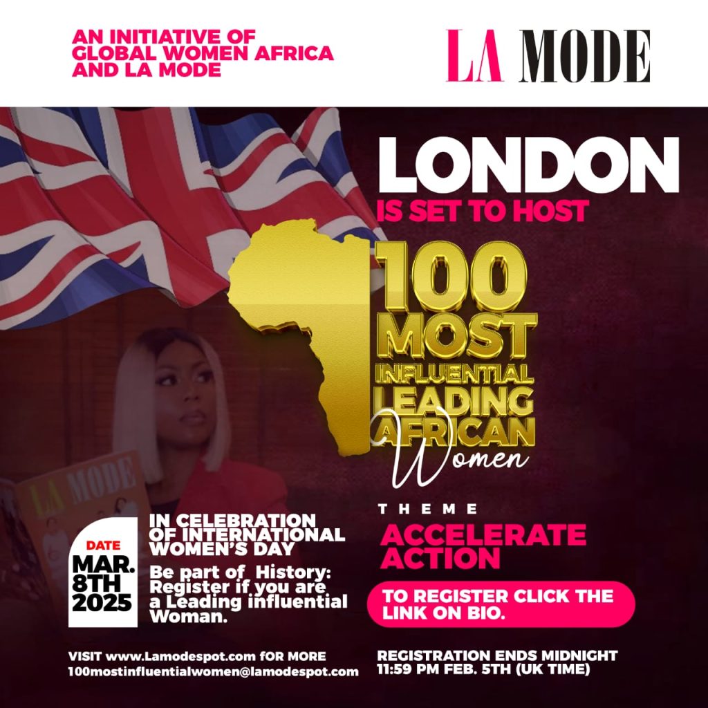 La Mode Top 100 Most Influential Leading African Women