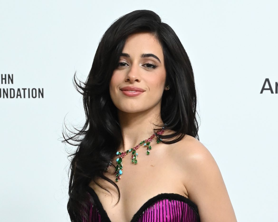 Camila Cabello Blooms in 3D Florals at Elton John AIDS Foundation Oscars Viewing Party 2025 Camila Cabello at the 33rd Elton John AIDS Foundation Academy Awards Viewing Party on March 02, 2025 in West Hollywood, California
