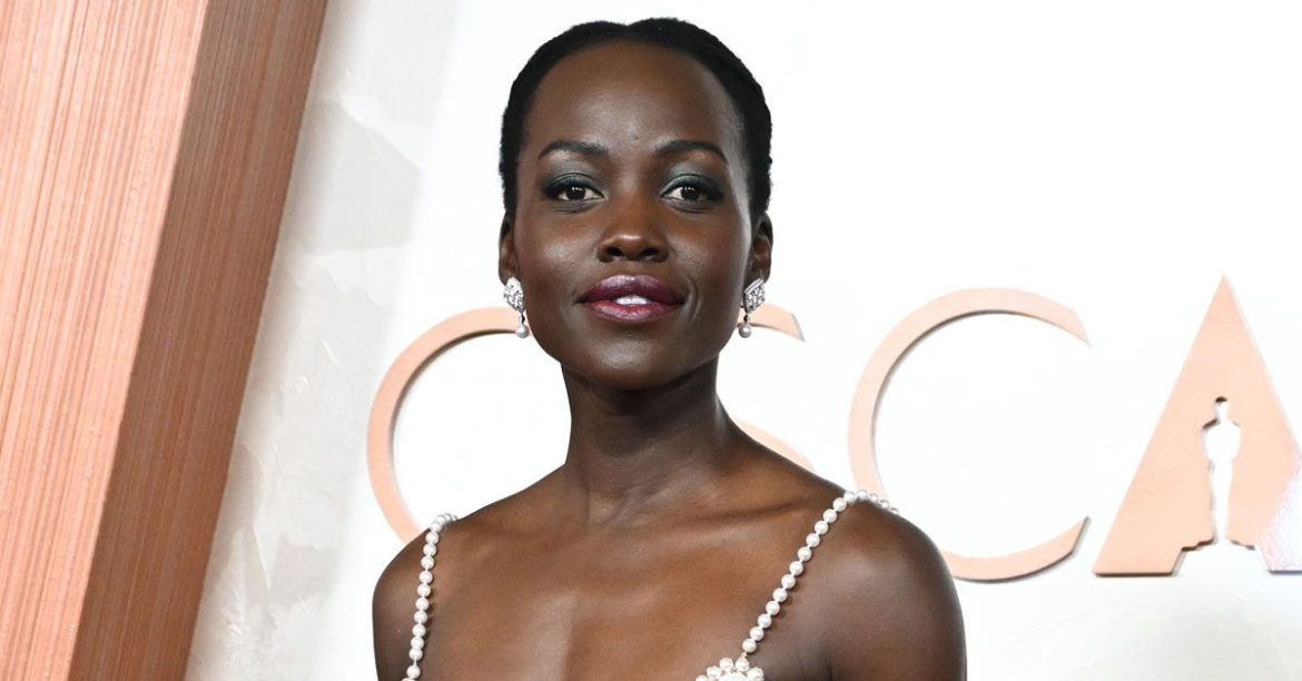 Lupita Nyong’o at the 2025 Oscars on March 2 in Los Angeles.