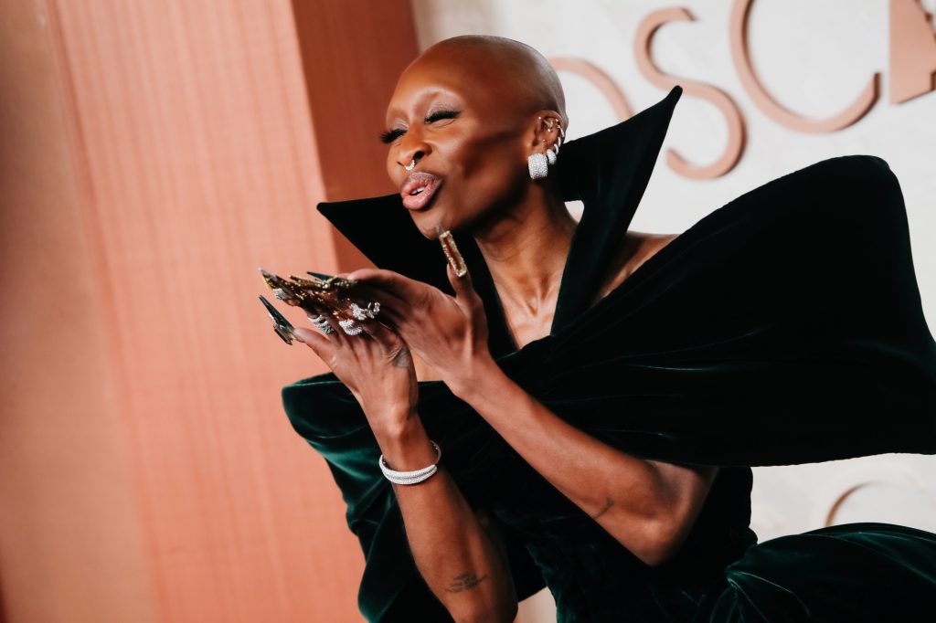 Cynthia Erivo attends the 97th Annual Academy Awards at the Dolby Theatre in Hollywood, California on March 2, 2025.