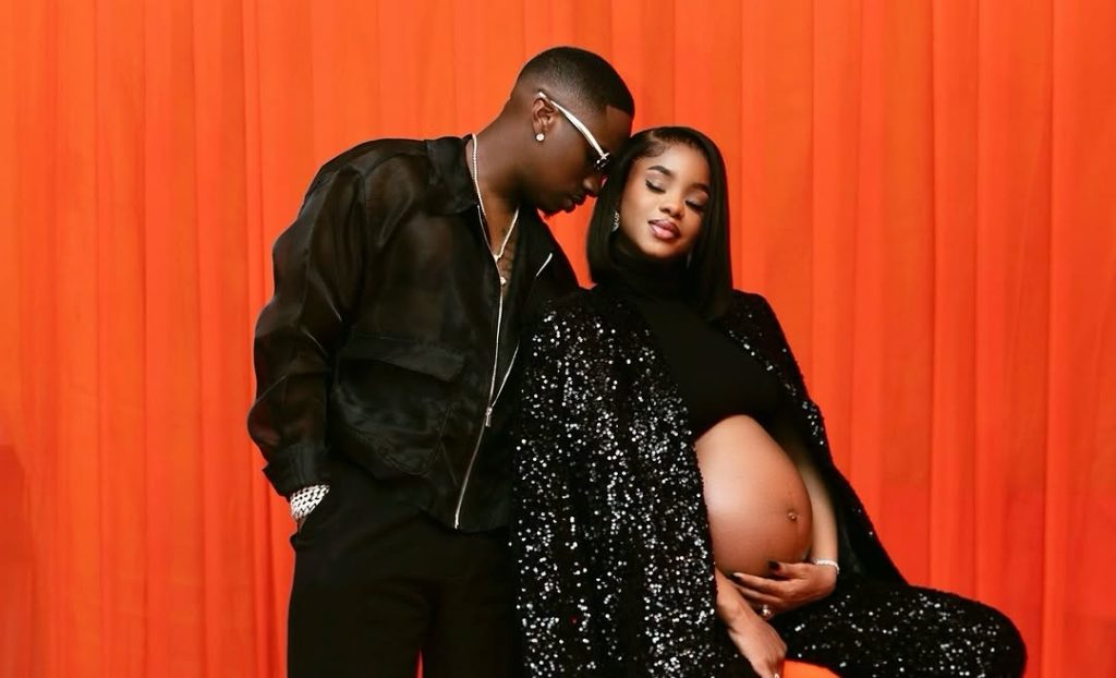 Priscilla Ojo & Juma Jux Go Full Black Glam for Baby Bump Reveal 2.0 Priscilla