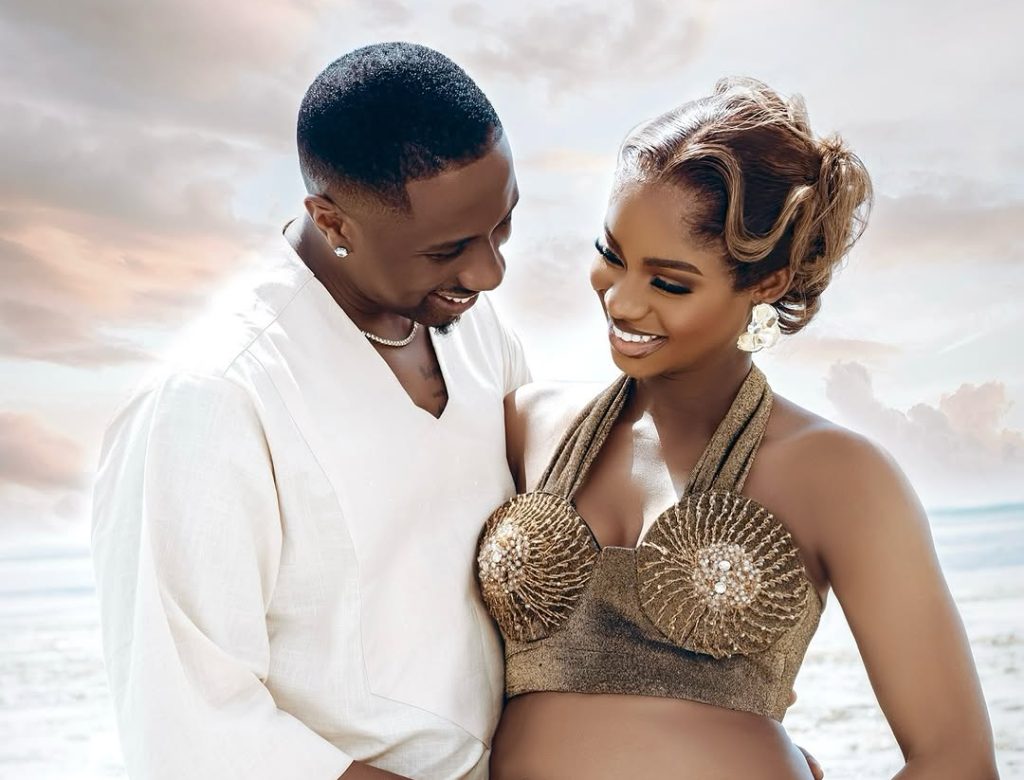 Priscilla Ojo & Juma Jux Welcome Baby Rakeem Priscilla