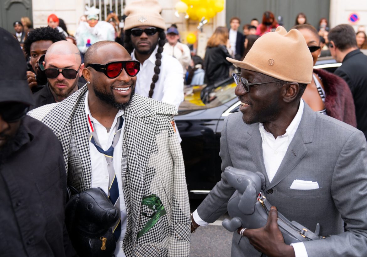 Davido in Thom Browne at Paris Fashion Week Is the Power Move We Didn’t Know We Needed Davido