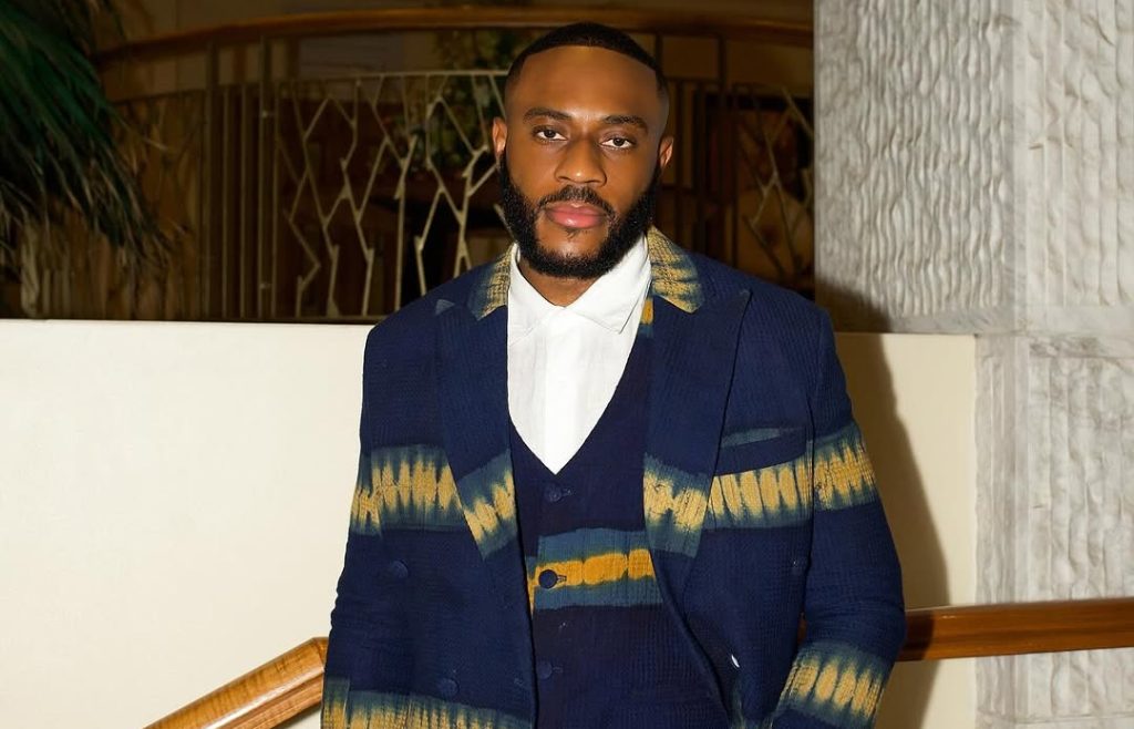 Kola Omotoso Stuns in Emmy Kasbit’s Suit at Lagos Fashion Week Kola