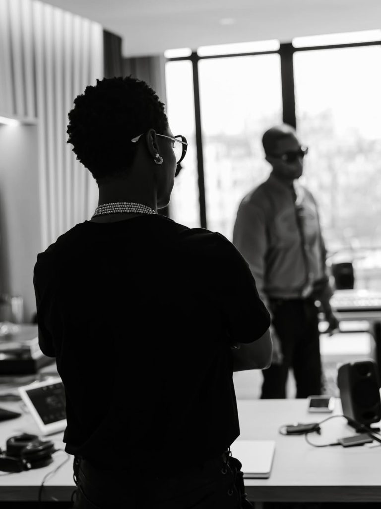 Wizkid and Pharrell Williams