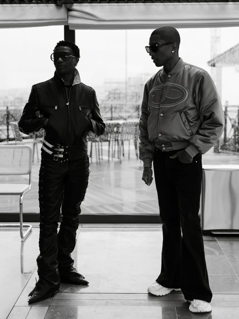 Wizkid and Pharrell Williams