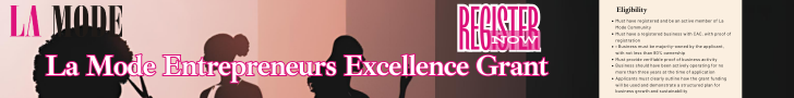 La Mode Entrepreneur Excellence Grant