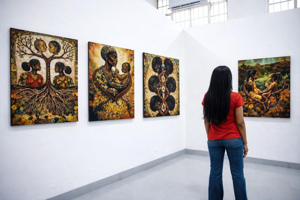 Bloodline in Bold Print, A Solo Exhibition by Goodluck Jane Kampala, Uganda!