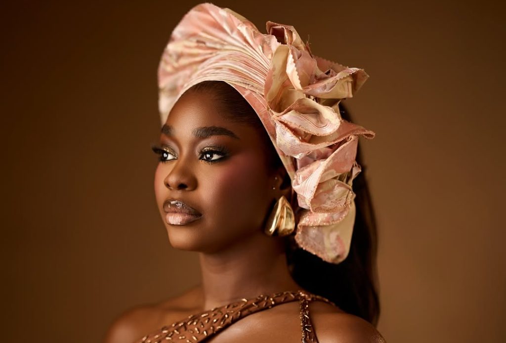 Dede Ashiogwu Channels Bronze Goddess Energy at Diiadem’s 35th Birthday