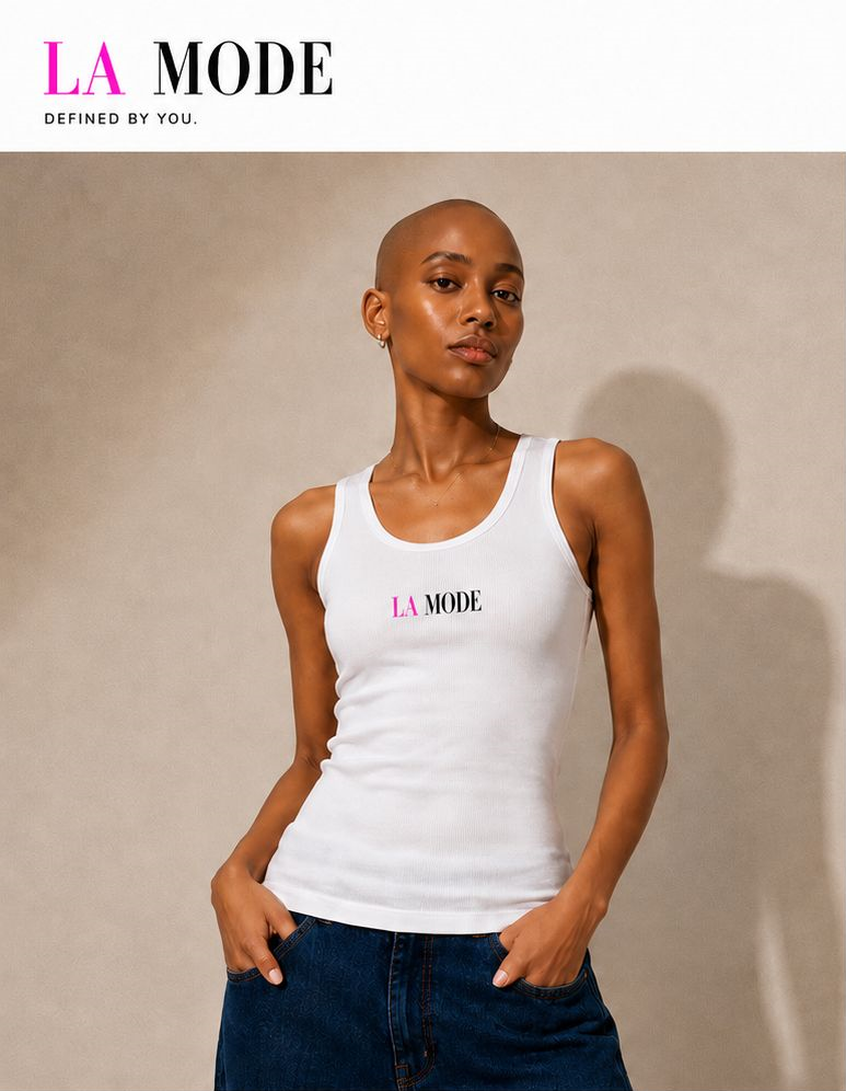 LA MODE Essential Rib Tank