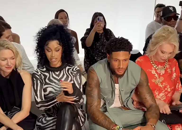 Cardi B and Maduka Okoye in Striking Looks at Jean Paul Gaultier’s Haute Couture Show in Paris Cardi b