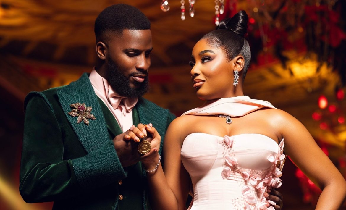 Akin Faminu and Kiky Festus Serve Old-World Glamour in Pre-Wedding Shoot