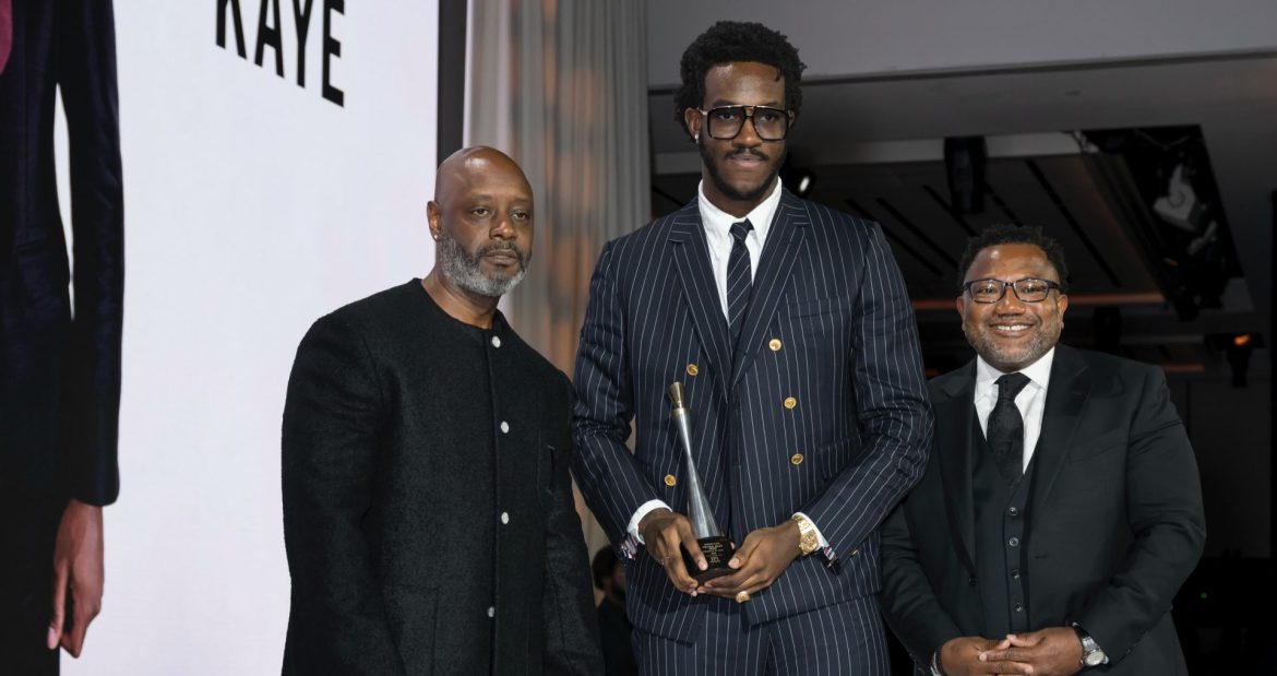 Wisdom Kaye Wins Virgil Abloh Award at Harlem’s Fashion Row