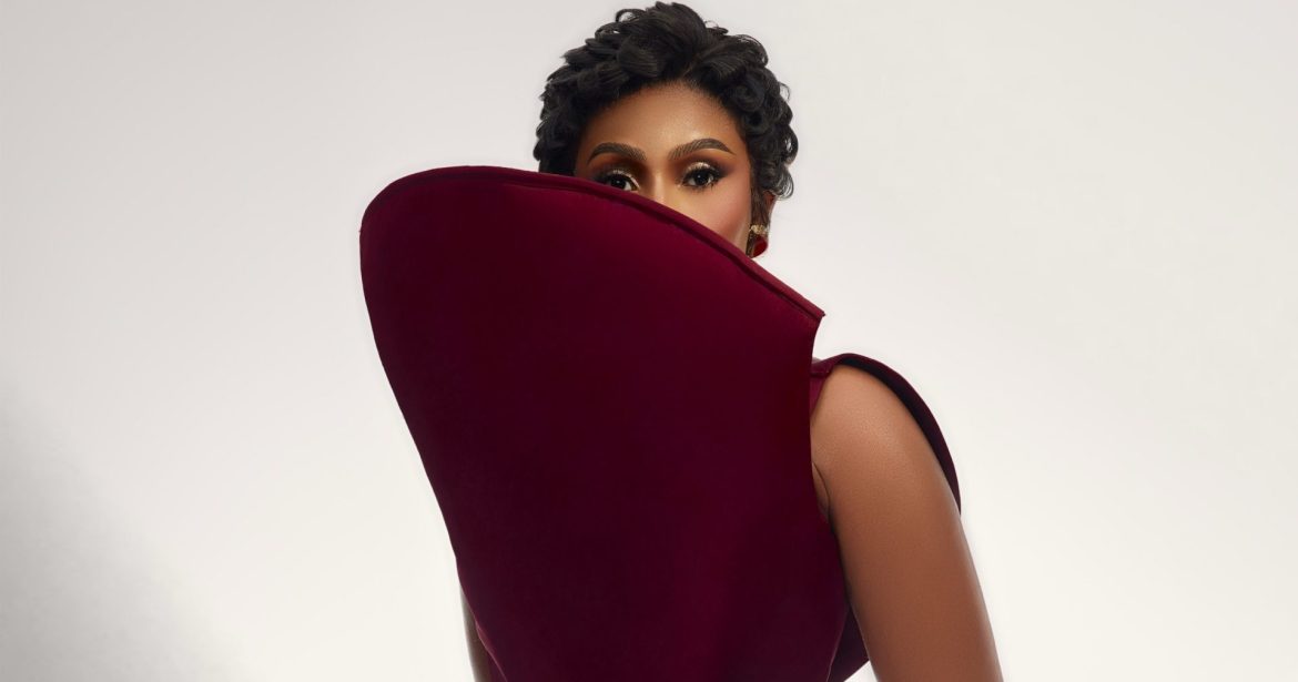 Mercy Eke Makes Burgundy and Gold Look Like a Power Move