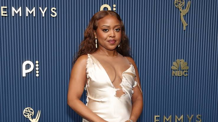 Quinta Brunson Wears Christian Gowan at the 2026 Emmys