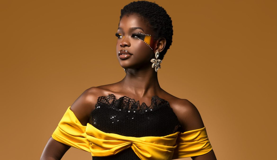 Kimberly Jael Flag-Inspired Gown is an Independence Day Tribute to Uganda